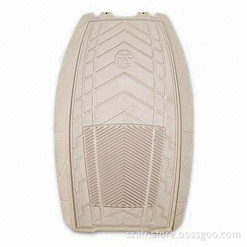 PVC Solid Material Car Mat, Available in Black